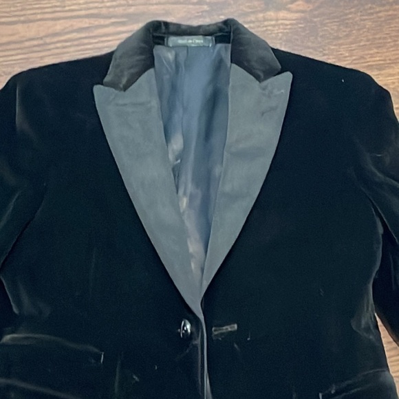 John Varvatos Boys Velvet Sport Jacket Size 14R - Picture 2 of 7